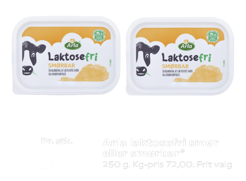 Arla laktosefri smør eller smørbar