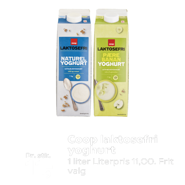 Coop laktosefri yoghurt
