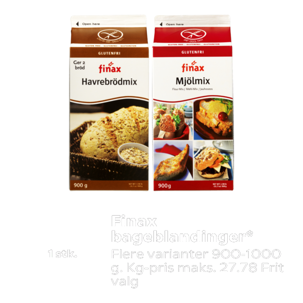 Finax bageblandinger