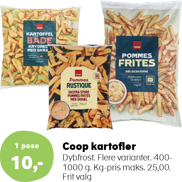 Coop kartofler