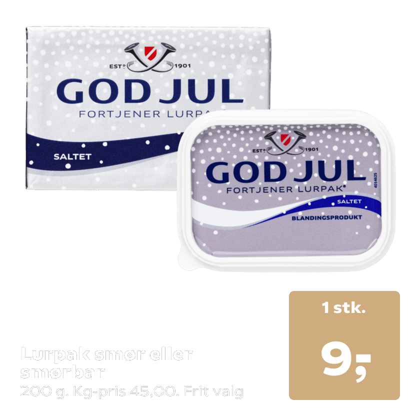Lurpak smør eller smørbar