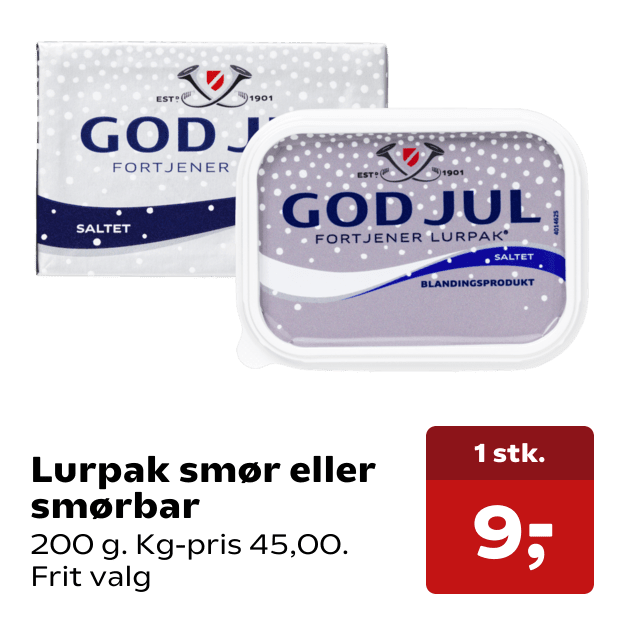 Lurpak smør eller smørbar