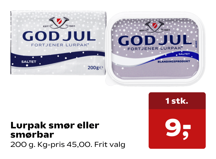 Lurpak smør eller smørbar