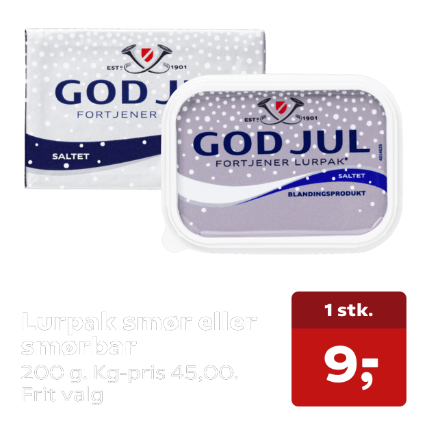 Lurpak smør eller smørbar
