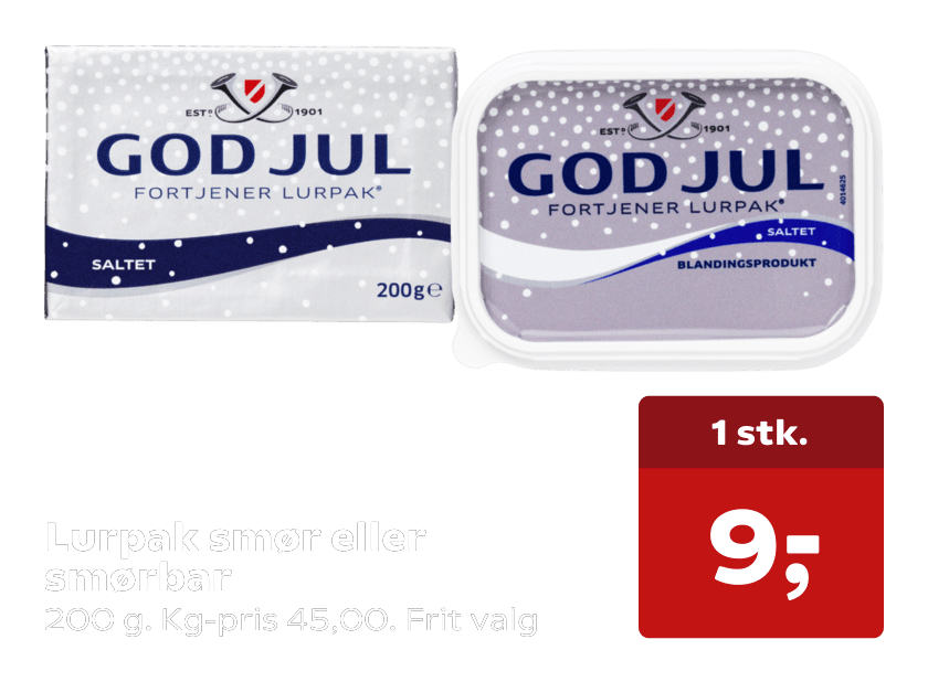 Lurpak smør eller smørbar