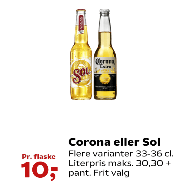 Corona eller Sol