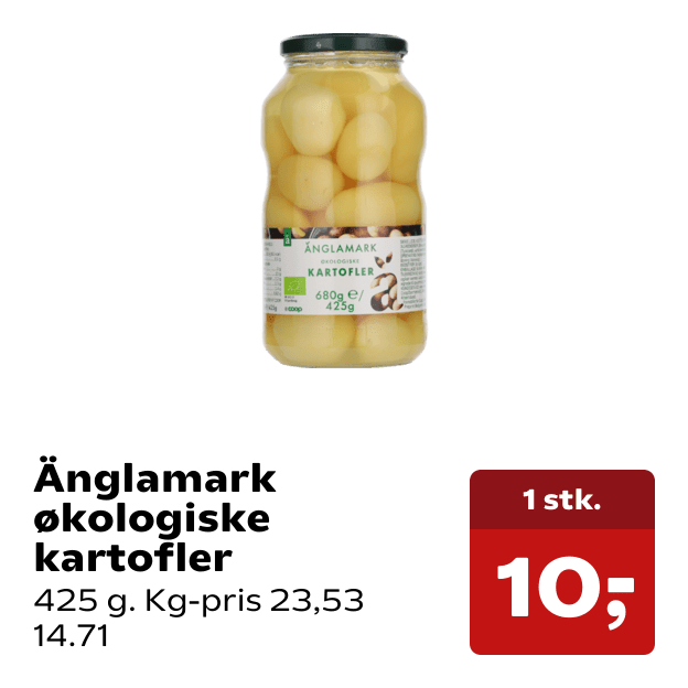 Änglamark økologiske kartofler