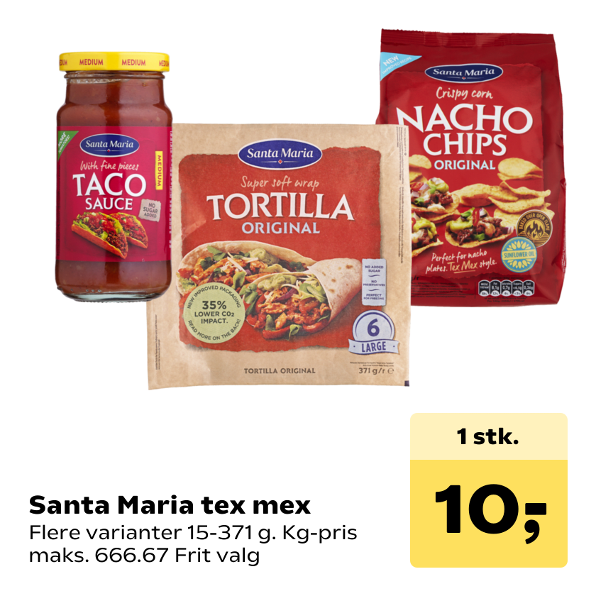 Santa Maria tex mex