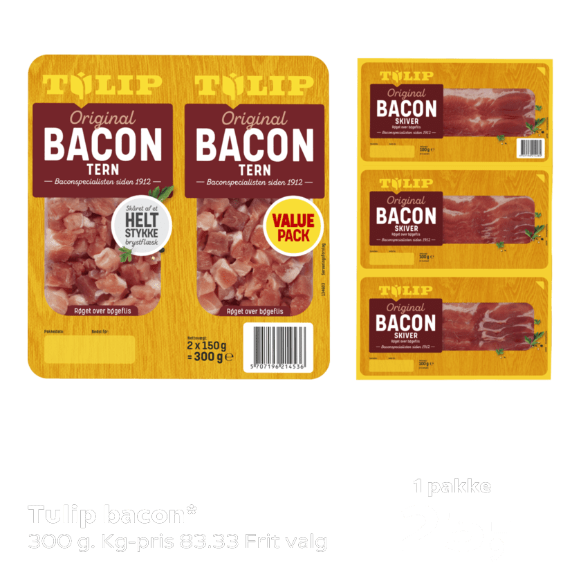 Tulip bacon