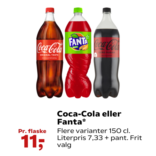 Coca-Cola eller Fanta