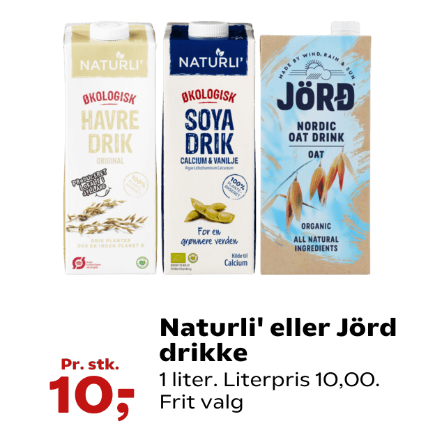Naturli' eller Jörd drikke