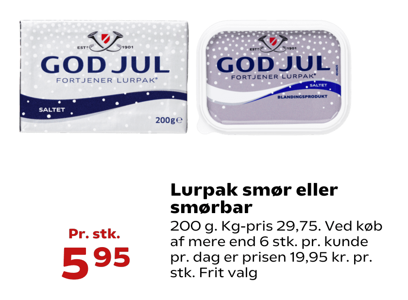 Lurpak smør eller smørbar