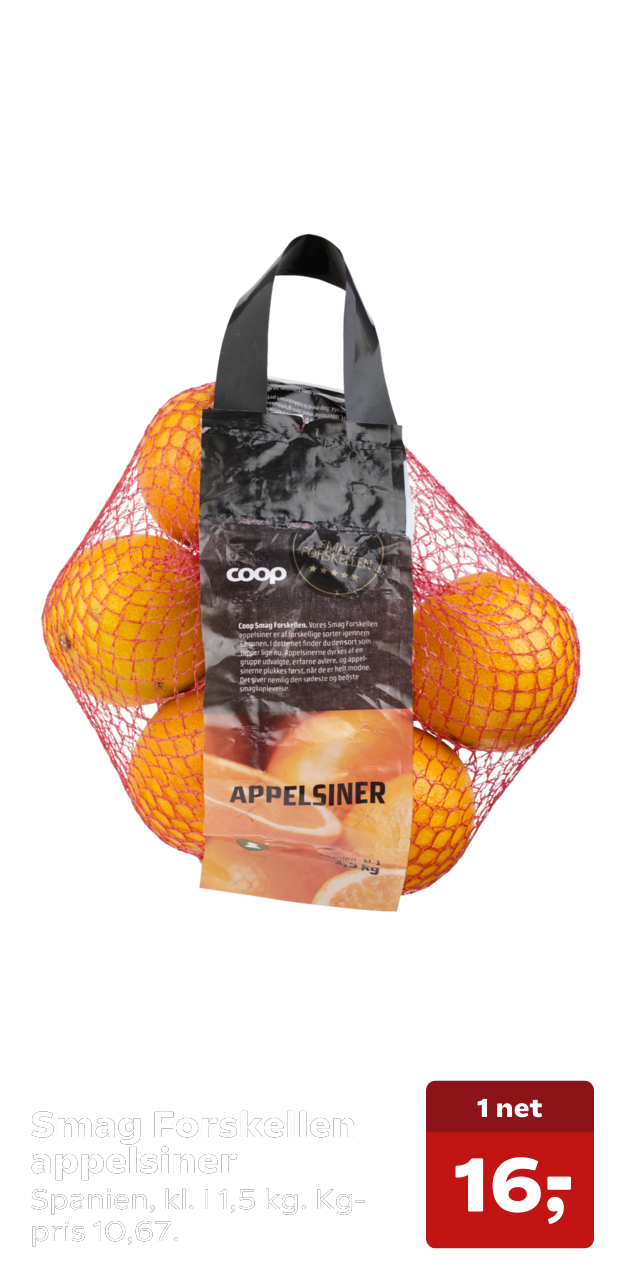 Smag Forskellen appelsiner
