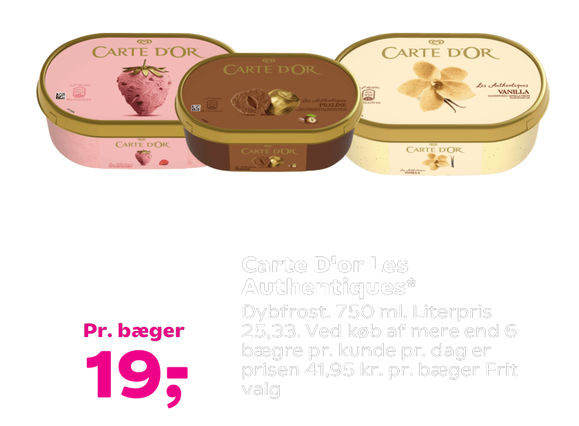 Carte D'or Les Authentiques
