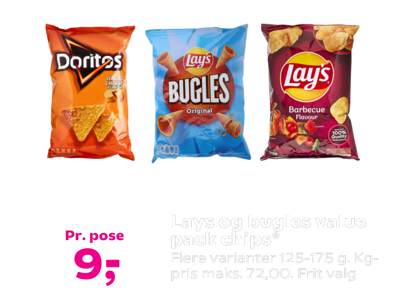 Lays og bugles value pack chips