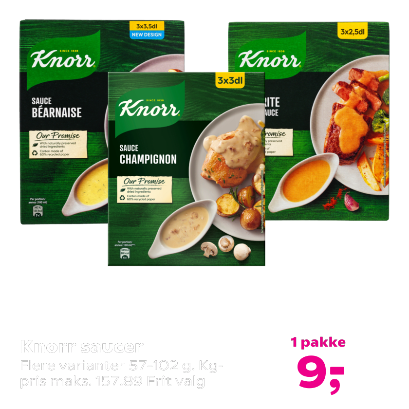 Knorr saucer