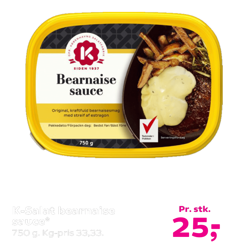 K-Salat bearnaise sauce