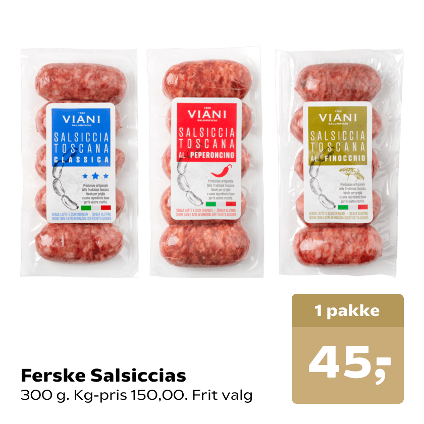 Ferske Salsiccias