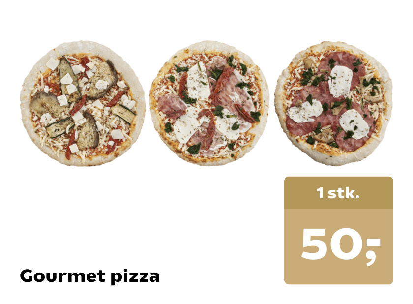 Gourmet pizza
