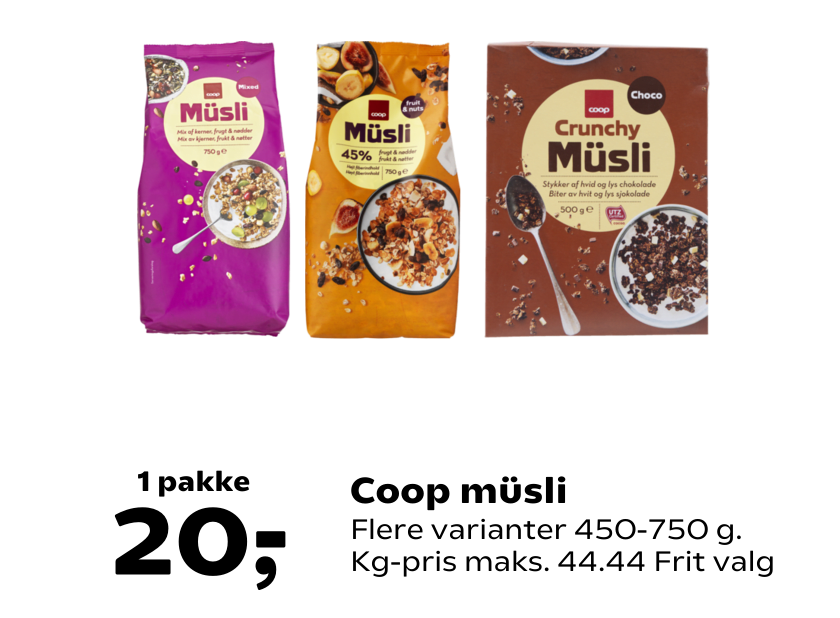 Coop müsli