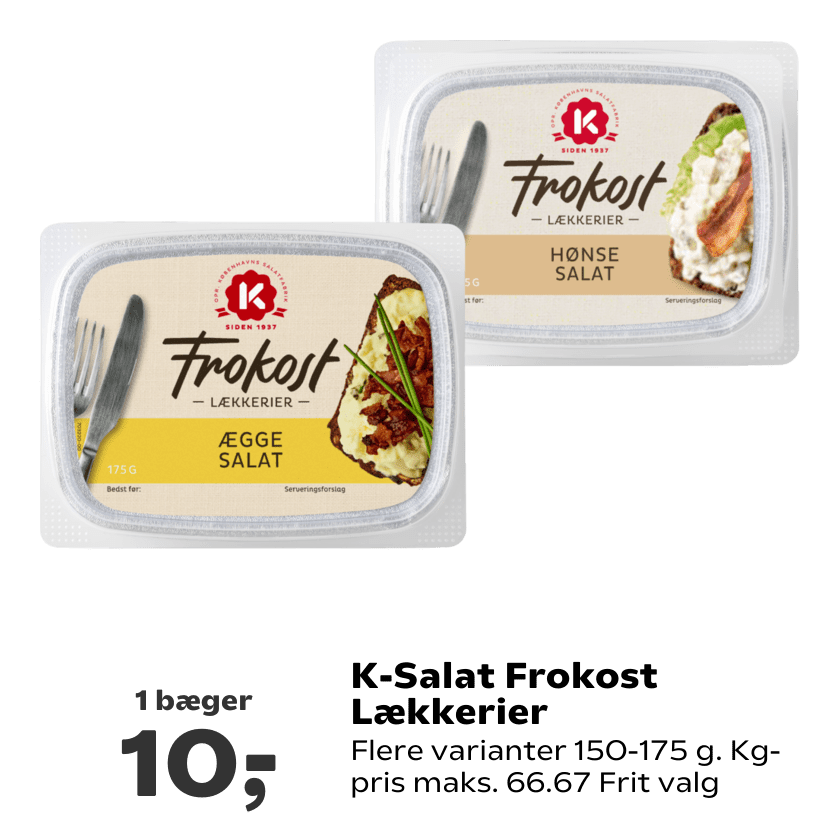K-Salat Frokost Lækkerier