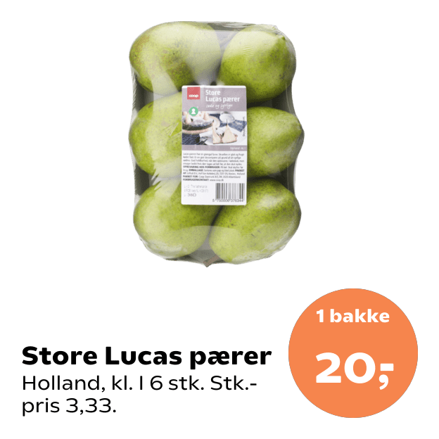Store Lucas pærer