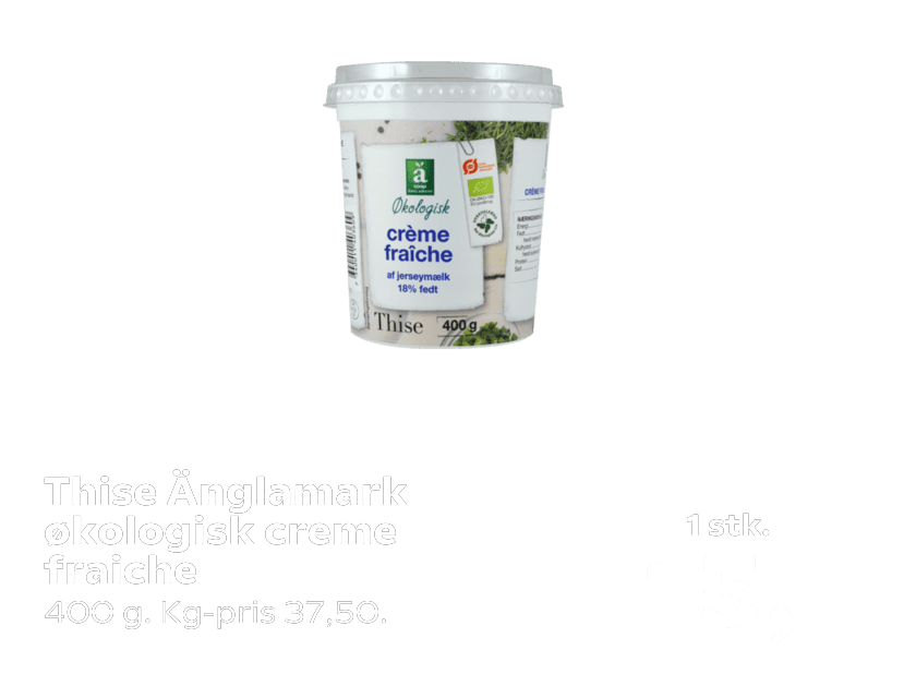 Thise Änglamark økologisk creme fraiche