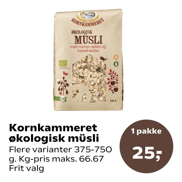 Kornkammeret økologisk müsli