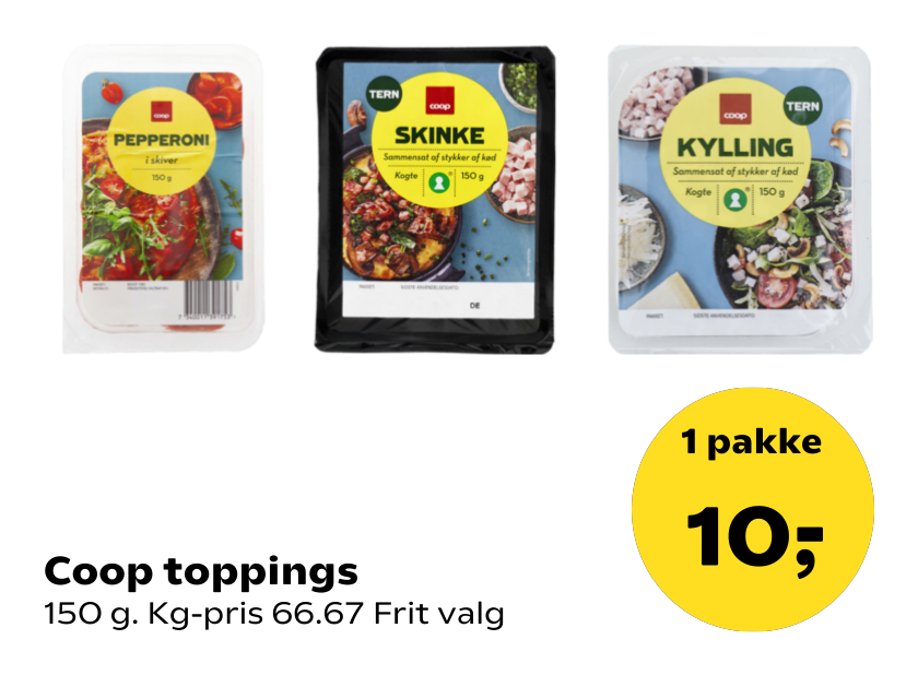 Coop toppings