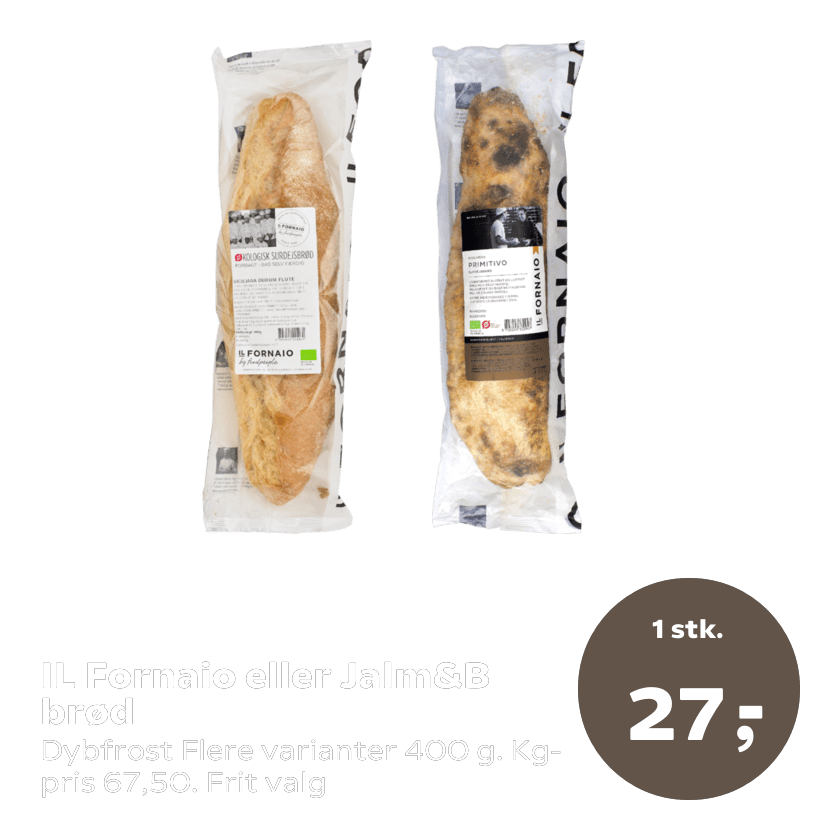 IL Fornaio eller Jalm&B brød
