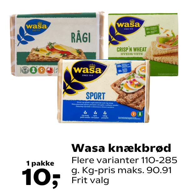 Wasa knækbrød