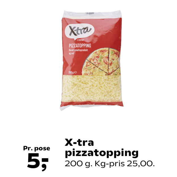 X-tra pizzatopping