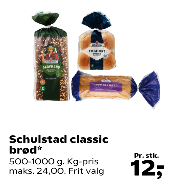 Schulstad classic brød
