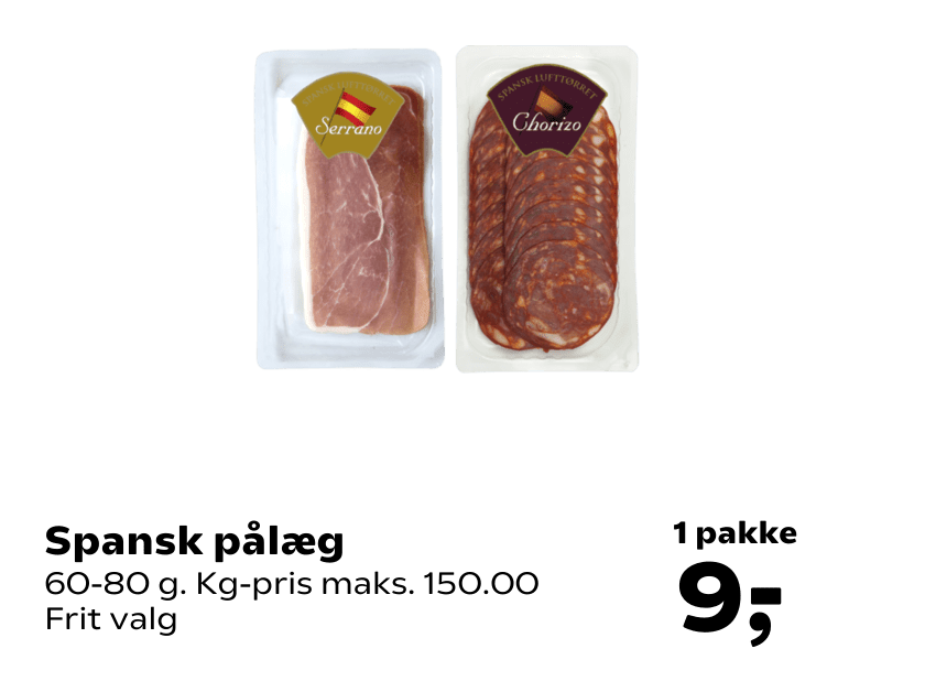 Spansk pålæg