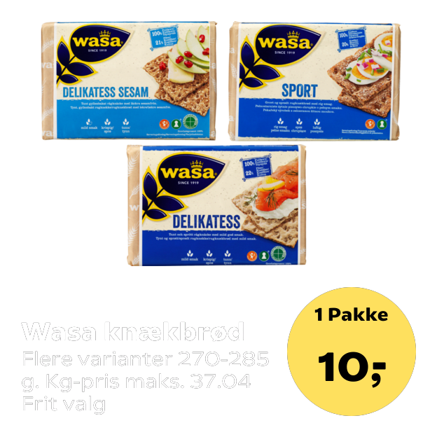 Wasa knækbrød