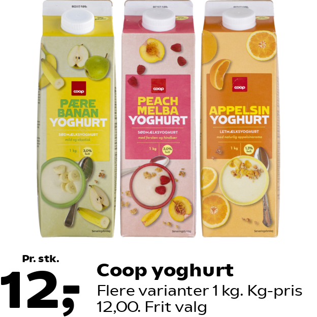 Coop yoghurt