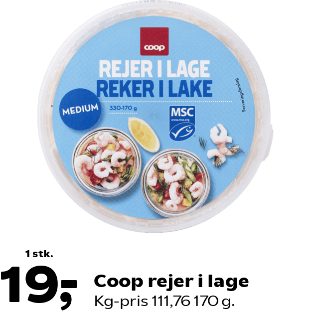 Coop rejer i lage