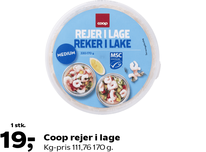 Coop rejer i lage