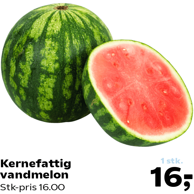 Kernefattig vandmelon