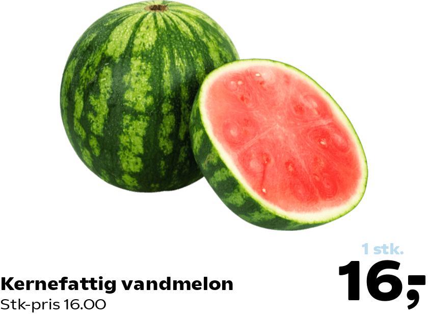 Kernefattig vandmelon