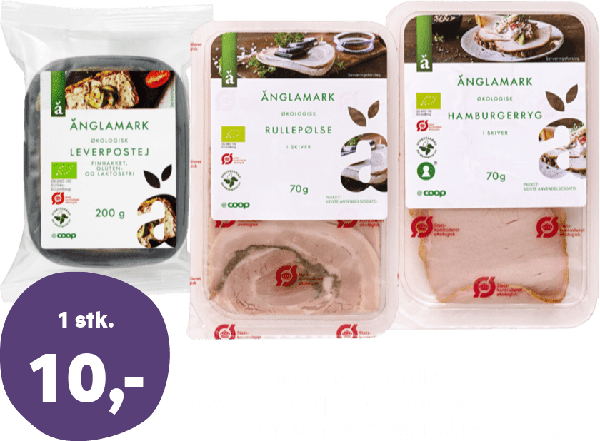 Änglamark økologisk leverpostej eller pålæg