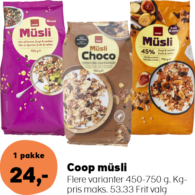 Coop müsli