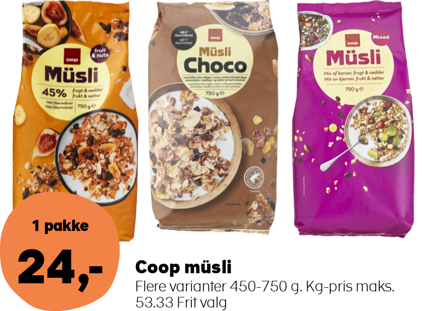 Coop müsli