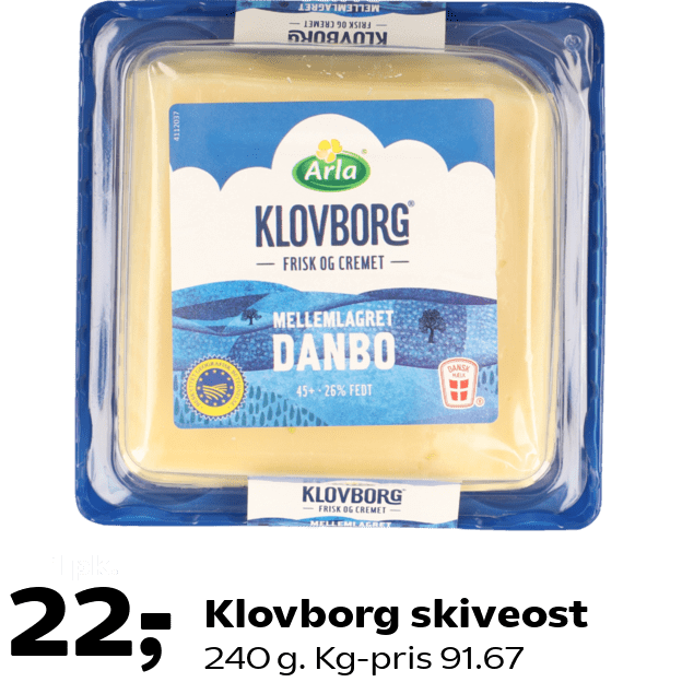 Klovborg skiveost
