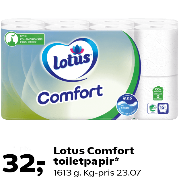 Lotus Comfort toiletpapir