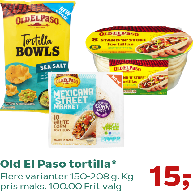 Old El Paso tortilla