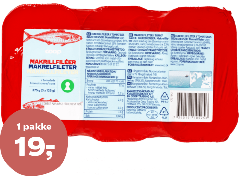 Coop makrel