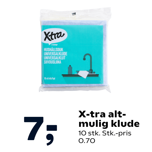 X-tra alt-mulig klude