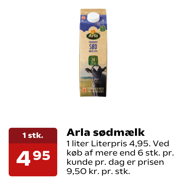 Arla sødmælk