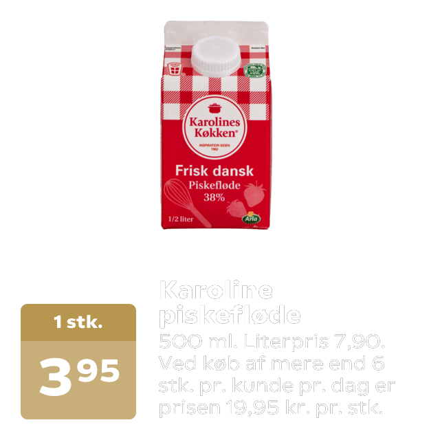 Karoline piskefløde